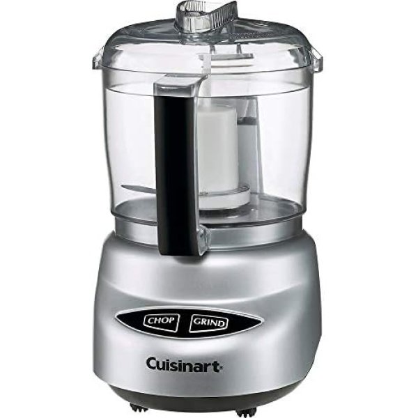 Cuisinart Food Processor, Mini-Prep 3 Cup, 24 oz, Brushed Chrome and Nickel