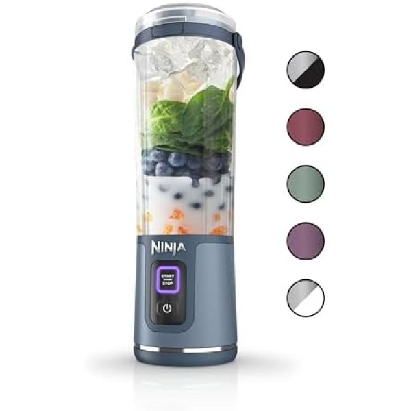 Ninja BC51NV Blast Portable Blender, Cordless, 18oz. Vessel, Personal
