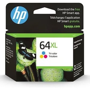 HP 64XL Tri-color High-yield Ink Cartridge | Works with HP ENVY Inspire 7950e;