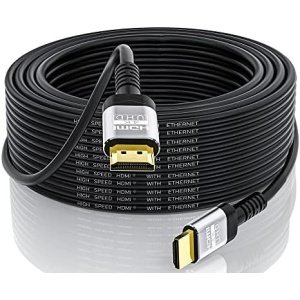 Soonsoonic 4K HDMI Cable 50Ft | High Speed HDMI 2.0 Cable & 4K
