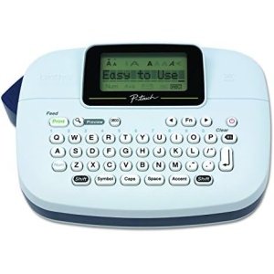 Brother P-Touch, PTM95, Handy Label Maker, 9 Type Styles, 8 Deco Mode Patterns