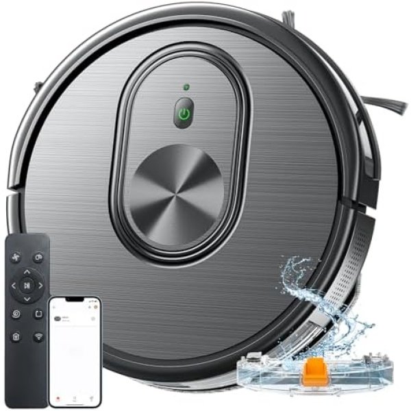 Robot Vacuum and Mop Combo, 3 in 1 Mopping Robotic Vacuum