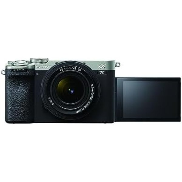 Sony Alpha 7C II Full-Frame Interchangeable Lens Camera Lens Kit - Silver