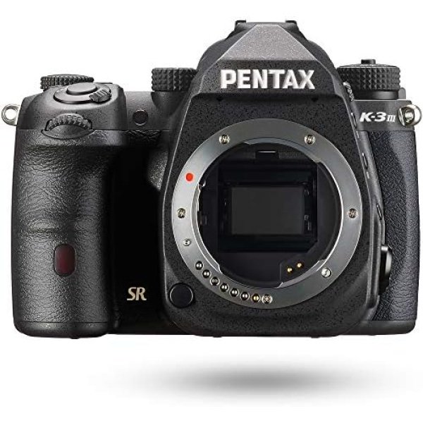 Pentax K-3 Mark III Flagship APS-C Black Camera Body - 12fps, Touch Screen LCD,