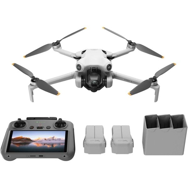 DJI Mini 4 Pro Fly More Combo with DJI RC 2, Drones